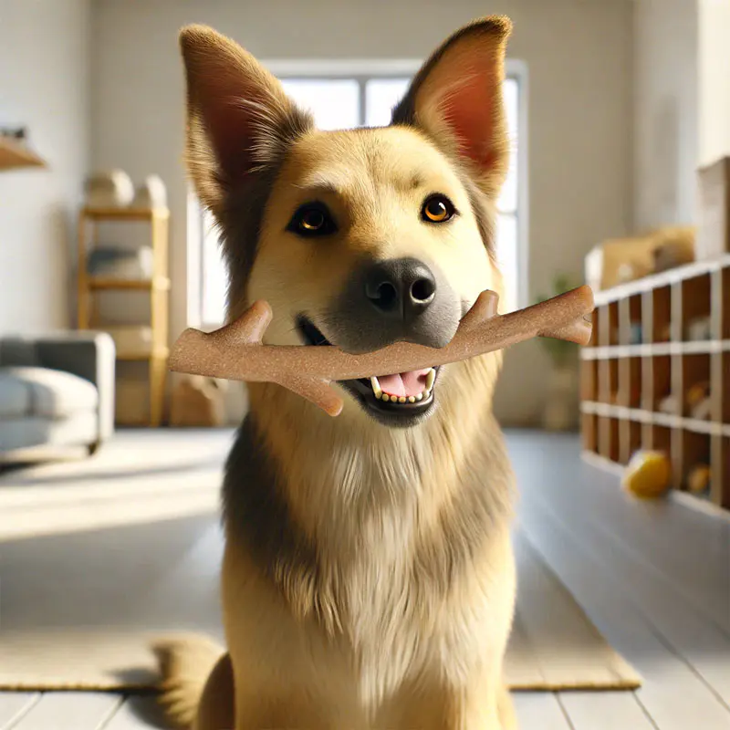 Jouet pour animaux de compagnie en plastique biosourcé